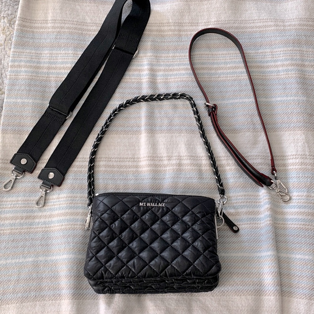 MZ WALLACE Small Pippa Black